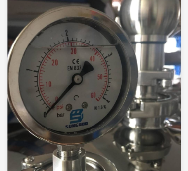 Pressure Gauge SS304-Oil Filled/Shockproof
