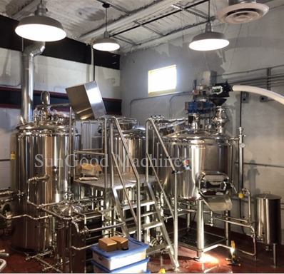 7bbl Direct Fired Brewhouse